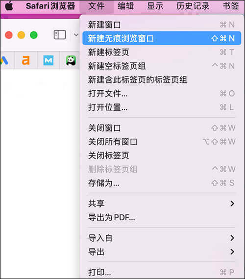如何使用浏览器的无痕浏览模式插图5 safari的无痕模式